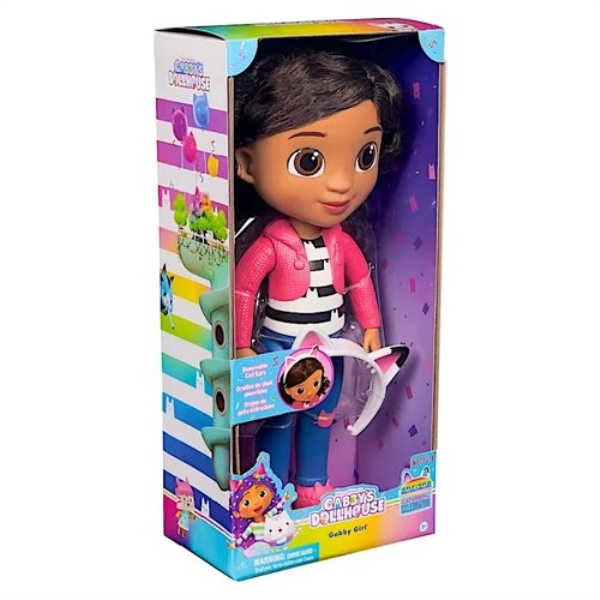 Bambola Toys One 6072529 GABBY'S DOLLHOUSE Gabby Girl con cerchiello g