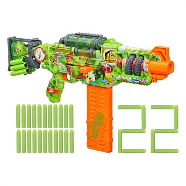 Fucile blaster Hasbro F8962 NERF Zombie Corrupter Dart 22cp