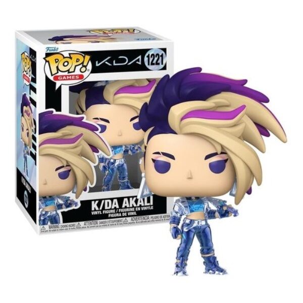 Personaggio collezione Funko 91472 POP GAMES League Of Legends Akali 1
