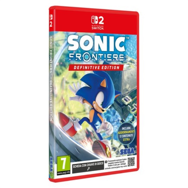Videogioco Sega 1202564 SWITCH 2 Sonic Frontiers Definitive Edition