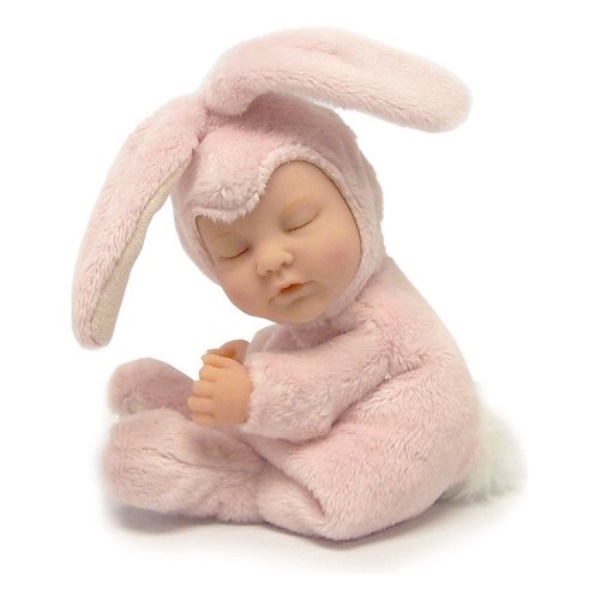 Bambola Grandi Giochi ANN01000 ANNE GEDDES Baby Coniglio peluche Rosa