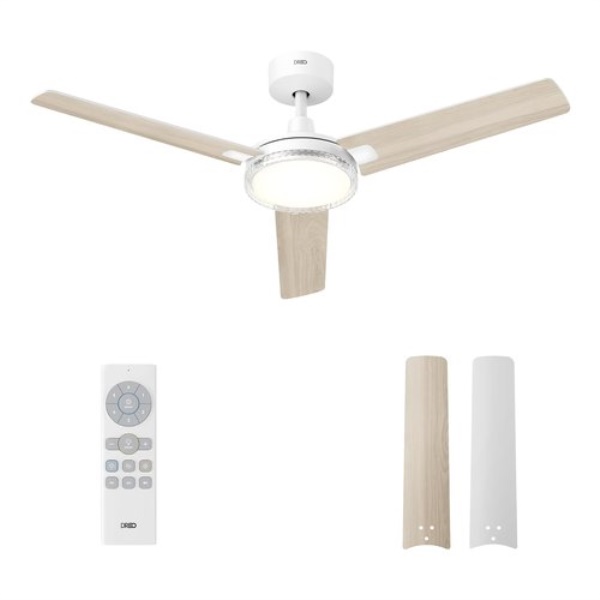 Ventilatore soffitto con luce Dreo DR HCF004 334 White