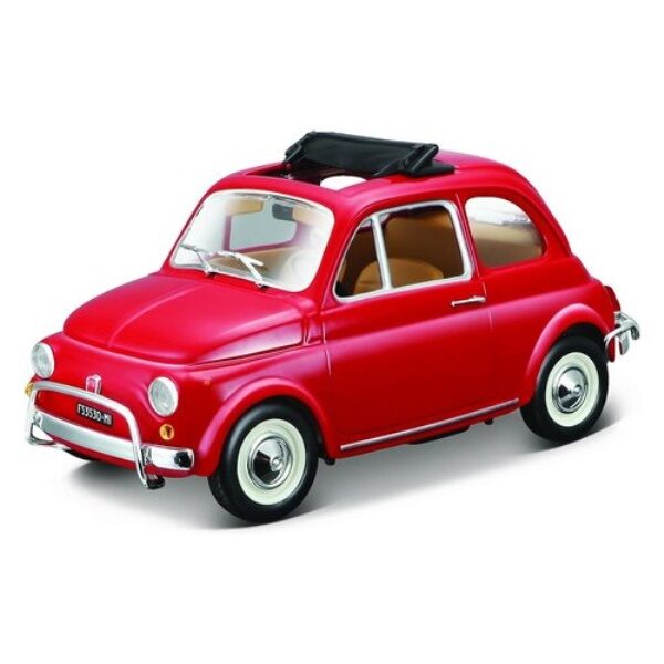 Automodello Bburago 18 22099 FIAT 500L 1968 Rosso