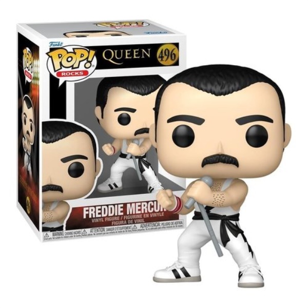 Personaggio collezione Funko 75373 POP ROCKS Queen Freddy Mercury 496