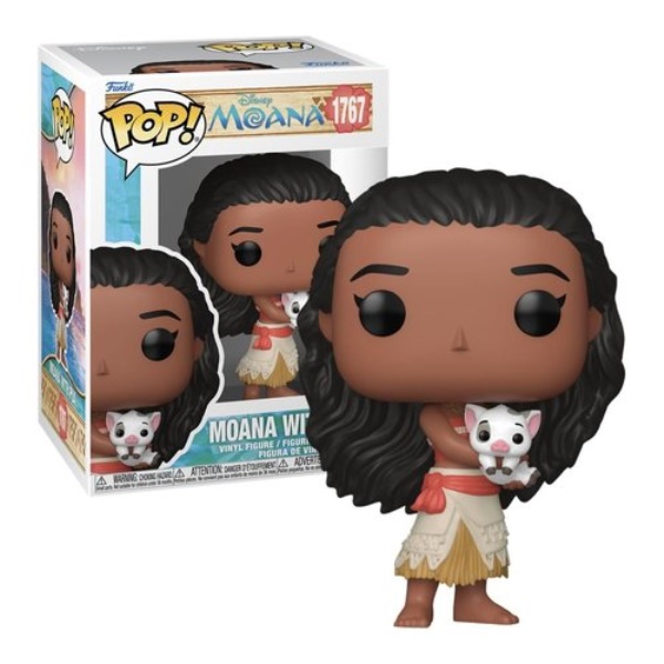 Personaggio collezione Funko 93205 POP DISNEY Moana with Pua 1767