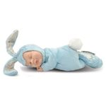Grandi Giochi - Bambola Grandi Giochi ANN07000 ANNE GEDDES Baby Coniglio peluche Azzur