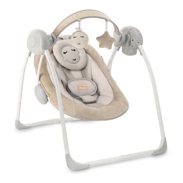 Sdraietta infanzia Momi BULE00047 LISS 0 - 9 kg motorizzata Beige