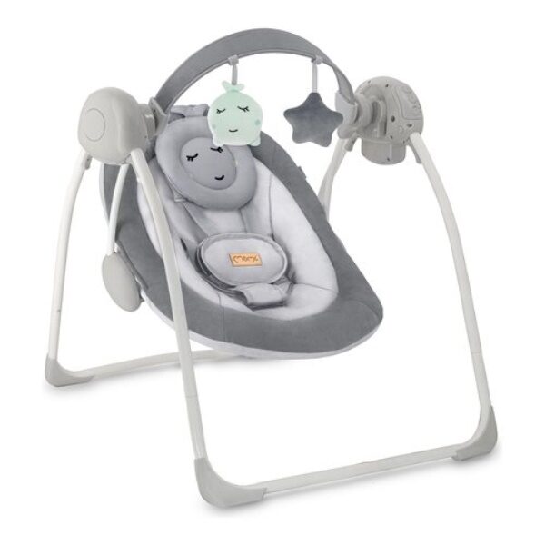 Sdraietta infanzia Momi BULE00048 LISS 0 - 9 kg motorizzata Grey