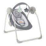 Momi - Sdraietta infanzia Momi BULE00048 LISS 0 - 9 kg motorizzata Grey