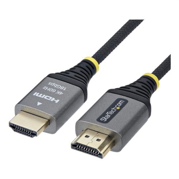 Cavo HDMI Startech.Com HDMI2 FLEX 4K60 2M High Speed Premium Black e G