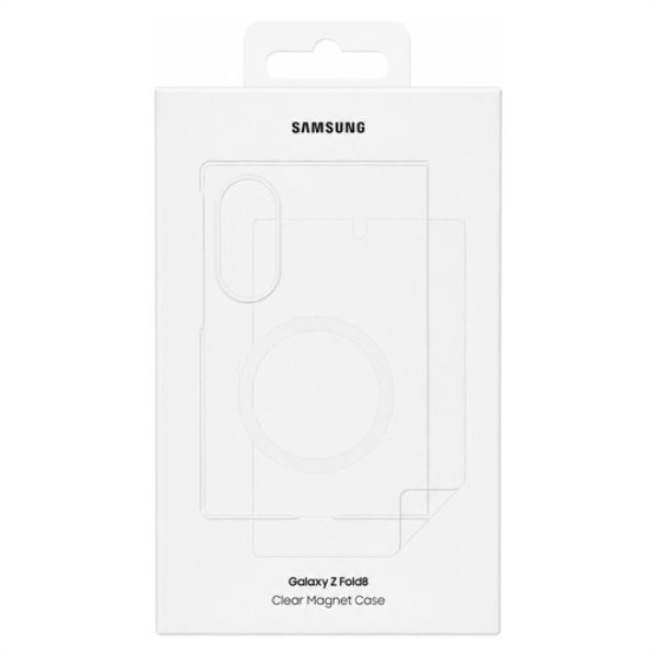 Cover Samsung EF CF971CTEGWW GALAXY AI Z Fold8 CLEAR MAGNET CASE Clear