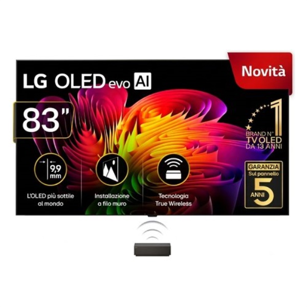 Tv Lg OLED83W69LA API SERIE W6 evo AI Wallpaper Umber brown
