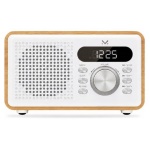 MAJESTIC - Radiosveglia Majestic 169262 WD BIANCA White e Wood