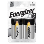 ENERGIZER - Batteria Torcia D Energizer Everyday ENERGIZER Everyday D Bl/2pz Torci