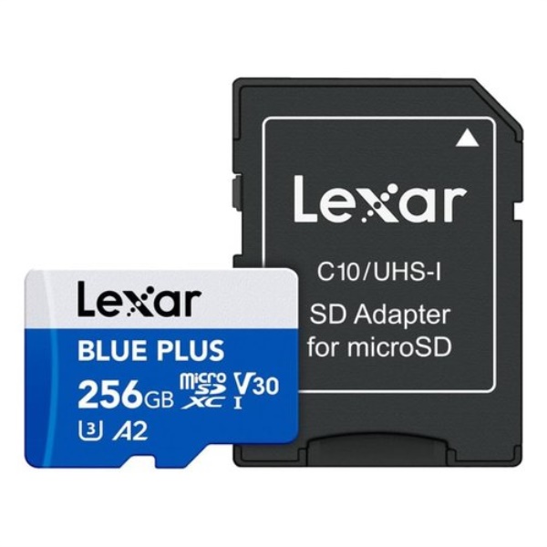 Scheda di memoria Lexar LMSBLPL256G BNANG Blue Plus