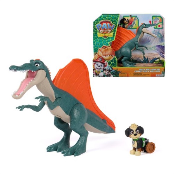 Set personaggio Spin Master 6076188 DINO MOVIE PAW PATROL Spinosauro s