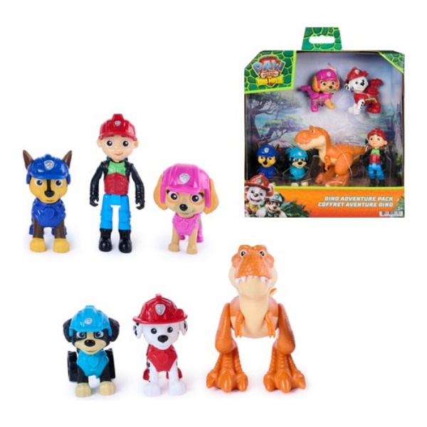 Set personaggi Spin Master 6075943 DINO MOVIE PAW PATROL Set personagg