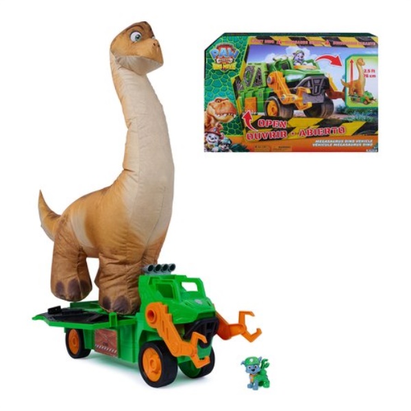 Set personaggio Spin Master 6075939 DINO MOVIE PAW PATROL Veicolo Mega