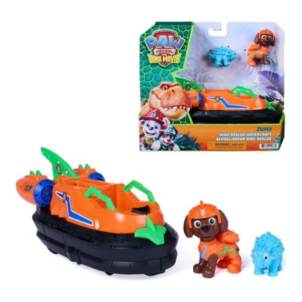 Set personaggio Spin Master 6075773 DINO MOVIE PAW PATROL Hovercraft s