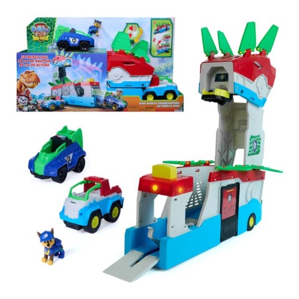 Playset personaggio Spin Master 6076044 DINO MOVIE PAW PATROL Quartier