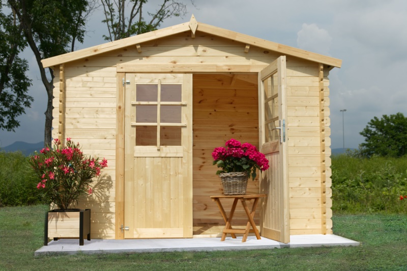 Esterni da vivere Casetta Ambra Cm 300X200 casette in abete grezzo