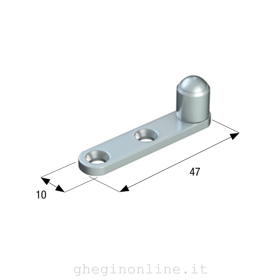 OMGE MT-723303006 GUIDA C/BUSS. ROTANTE D.10