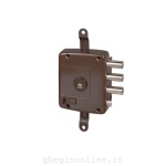 CISA - Serratura a doppia mappa Cisa Art. 57125 - Mano sinistra - Entrata 60 mm. - 3 Punti chiusura