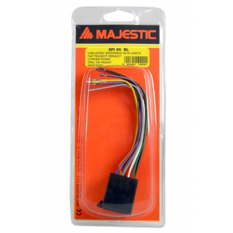 New Majestic SPI-90BL ricambio e accessorio per ricevitori multimediali per auto Adattatore ISO