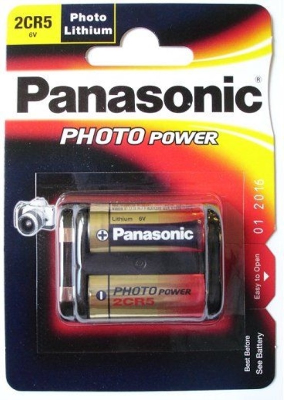 Batteria 2CR5 Panasonic 2CR 5L 1BP