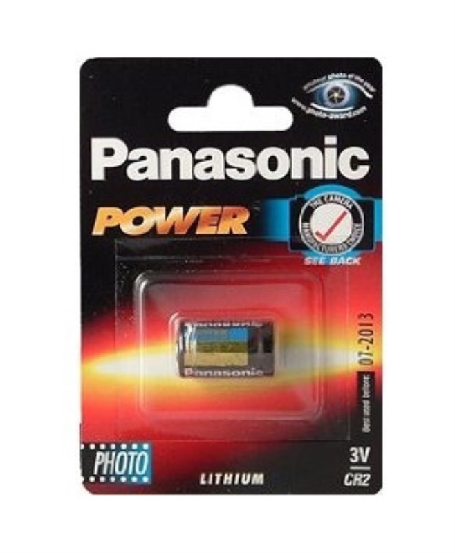 Batteria CR2 Panasonic CR 2L 1BP
