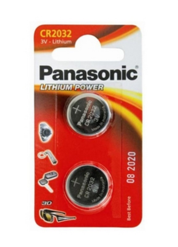 Batteria CR2032 Panasonic CR 2032EL 2B