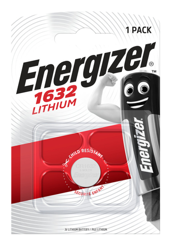 Batteria CR1632 Energizer LITHIUM