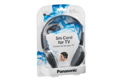 Panasonic RP-HT090E Cuffie Padiglione auricolare Connettore 3.5 mm Nero, Grigio