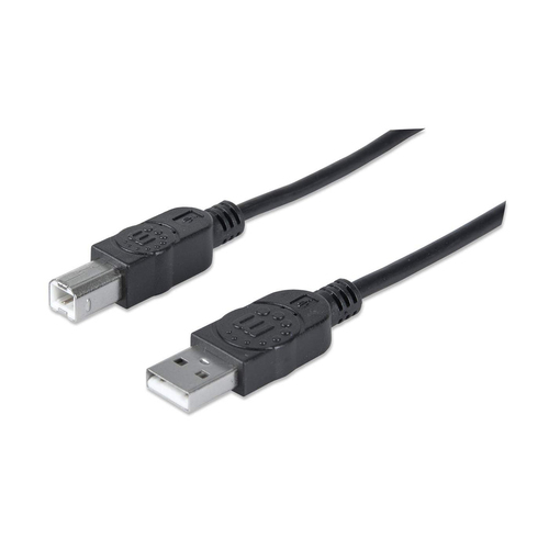 Manhattan USB 2.0 A/B cavo USB 1,8 m USB A USB B Nero