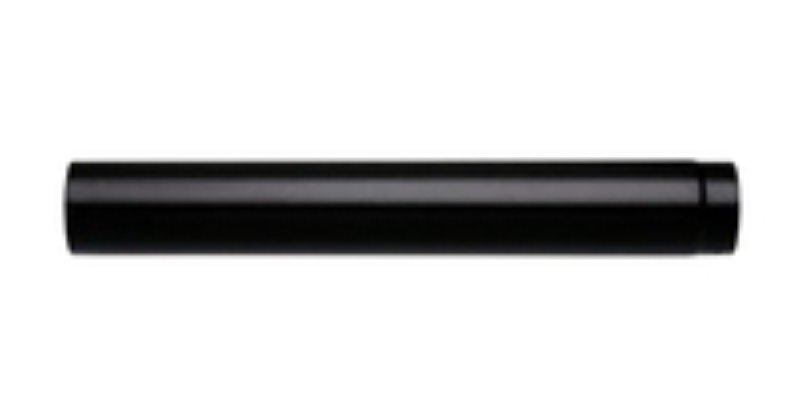 SAVE Fumisteria Plus NNO1200 Tubo dritto per canna fumaria 100 cm Nero