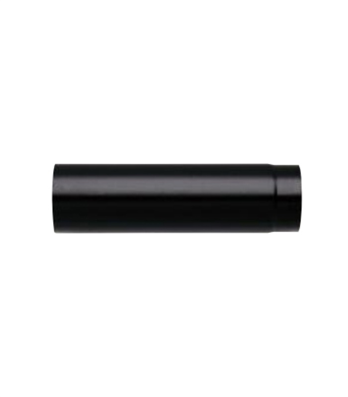 SAVE Fumisteria Plus NNO1201 Tubo dritto per canna fumaria 50 cm Nero
