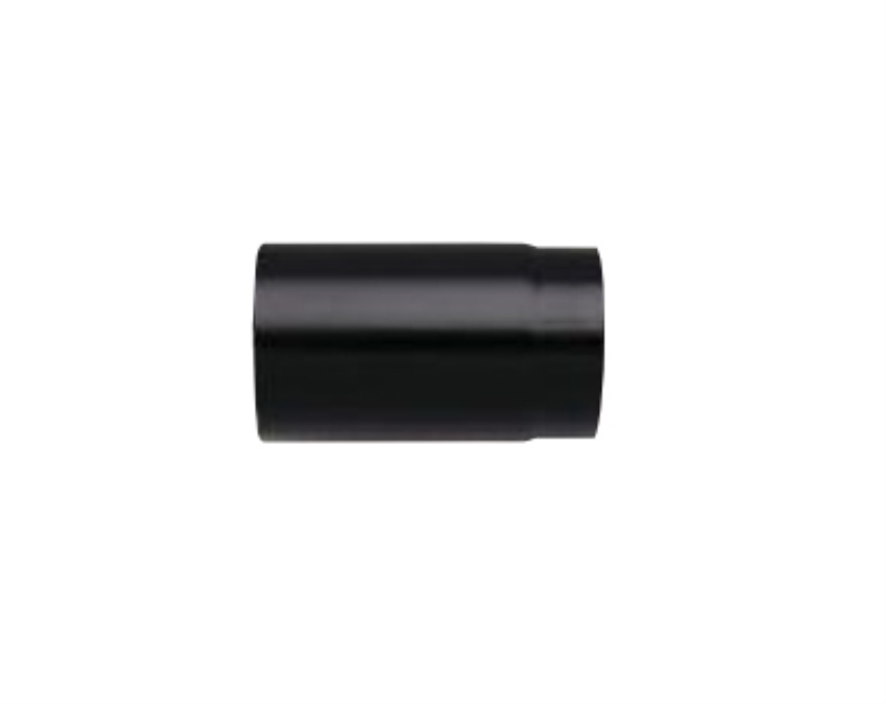 SAVE Fumisteria Plus NNO1202 Tubo dritto per canna fumaria 25 cm Nero