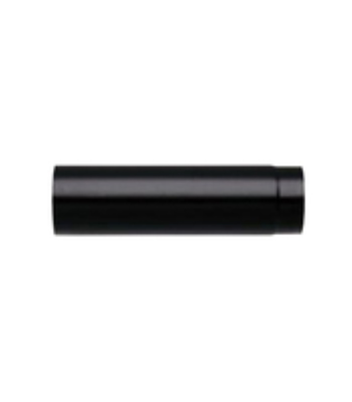 SAVE Fumisteria Plus NNO1301 Tubo dritto per canna fumaria 50 cm Nero