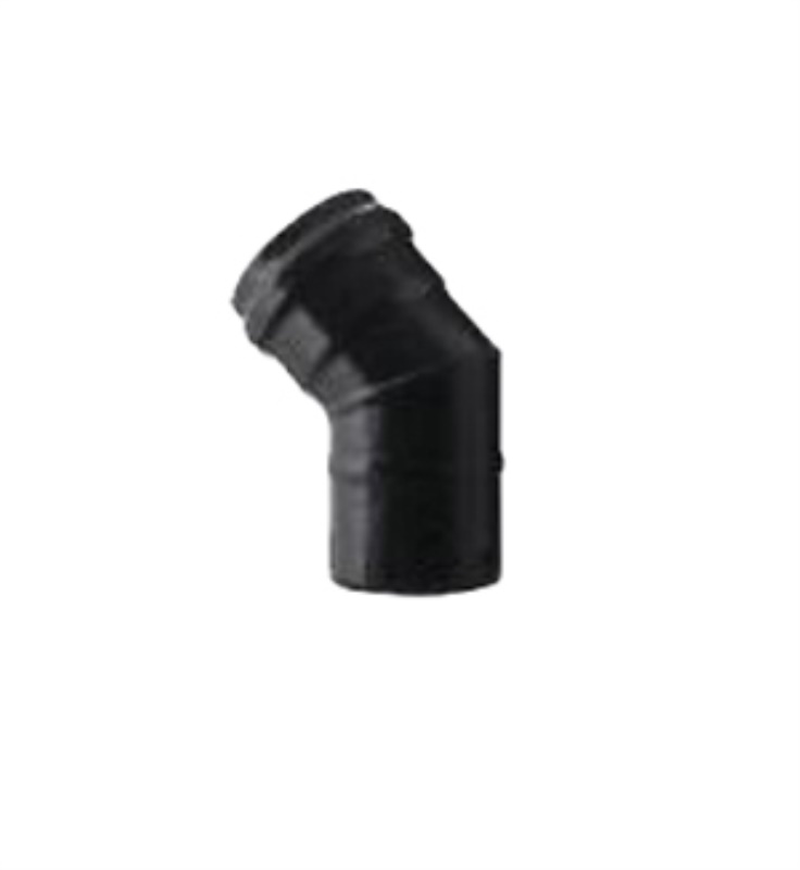 SAVE Fumisteria Plus PN804 Gomito per canna fumaria Nero