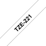 BROTHER - Brother TZe-221, Nero su bianco, TZe, Ad inchiostro, 9 mm, 8 m, 1 pezzo(i)