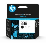 HP - HP Cartuccia originale inchiostro nero 338, Resa standard, Inchiostro colorato, 480 pagine, 1 pz
