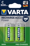 VARTA - Varta -56714B, Batteria ricaricabile, C, Nichel-Metallo Idruro (NiMH), 1,2 V, 2 pezzo(i), 3000 mAh