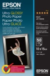 Epson Ultra Glossy Photo Paper - 10x15cm - 50 Fogli