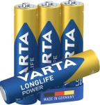 VARTA - Varta LR03, Batteria monouso, Alcalino, 1,5 V, 4 pezzo(i), 1240 mAh, Blu