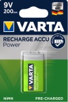 VARTA - Varta -56722/1, Batteria ricaricabile, 9V, Nichel-Metallo Idruro (NiMH), 8,4 V, 1 pezzo(i), 200 mAh