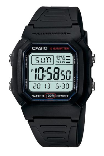 Orologio Casio W 800H 1AV COLLECTION Black