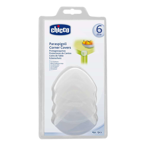 Chicco 00060806000000 lucchetto per la sicurezza del bambino Paraspigoli per bambini Bianco 4 pz