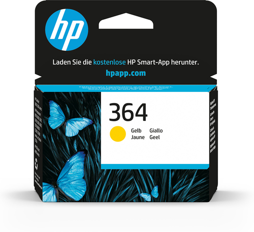 HP Cartuccia originale inchiostro giallo 364