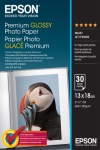 Epson Premium Glossy Photo Paper - 13x18cm - 30 Fogli