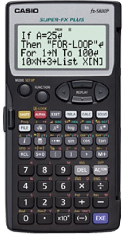 Calcolatrice Casio Fx Programmabile FX-5800P